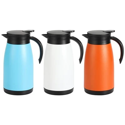 Café de aço inoxidável com tampa
